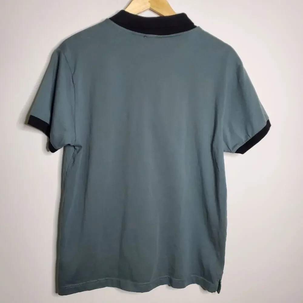 True Religion Men's buddha Logo SS Polo Shirt Size Medium